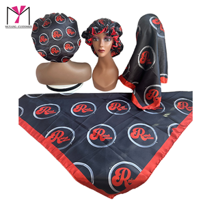 Bonnet rond en satin de soie MUYANG avec logo personnalisé, imprimé africain, style ethnique, double couche, unisexe, utilisable en toutes saisons - Product Image 5