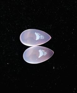 100% naturel rose Rose Quartz poire coupe calibré lâche Cabochons pierres précieuses meilleur pour boucles d'oreilles pendentifs et fabrication de bijoux utilisation OEM - Product Image 3