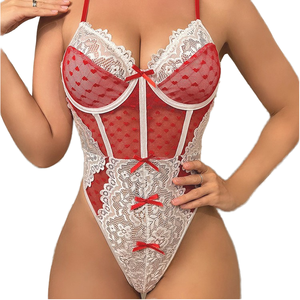 <span class=keywords><strong>Capodanno</strong></span> romantico francese a rete <span class=keywords><strong>Sexy</strong></span> rosso da infermiera uniforme natale donna ciondolo cappello in pizzo Lingerie calda - Product Image 1