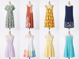 Vestidos de Oficina Sencillos de Verano Estilo A-line para Adultos, Surtido Aleatorio, Artículos Variados, Pedido Completo, Venta al por Mayor Mixta - Product Image 1
