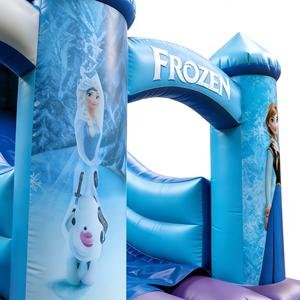 Combo <span class=keywords><strong>de</strong></span> Tobogán Inflable con Temática <span class=keywords><strong>de</strong></span> <span class=keywords><strong>Frozen</strong></span>, <span class=keywords><strong>Castillo</strong></span> <span class=keywords><strong>de</strong></span> <span class=keywords><strong>Hielo</strong></span> para Niños, Parque <span class=keywords><strong>de</strong></span> Aventuras, Material <span class=keywords><strong>de</strong></span> PVC Azul/Morado, Ecológico, 500 kg - Product Image 6