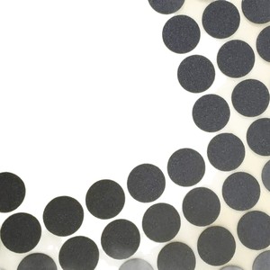 Bjs Black EVA Foam Sticker Round Single Sided Adhesive High Temperature Resistant For Electronics - Product Image 5