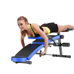 Gran oferta, Banco plegable para entrenamiento con pesas, <span class=keywords><strong>Fitness</strong></span>, abdominales, equipo de gimnasio en casa, bancos y bastidores útiles - Product Image 6