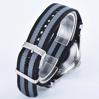 41mm plongée sans logo NH35 montre bracelet en acier inoxydable hommes mécanique Oem montre de plongée automatique montre logo personnalisé