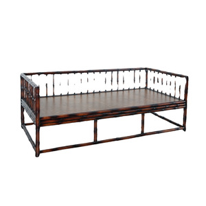 Zhuqige Ming-style Luohan Bed Sofa Bed Combination Red Bamboo Small Kang Table Set Chinese Style Convertible Living Room - Product Image 5
