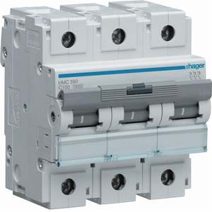 HMC390 ปรับแต่งได้ด้วย Hagers MCB 15000A 15kA 3P curve C 100A 4.5M - Product Image 1