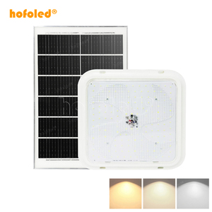 Lumière Solaire Intérieur Étanche IP65 Capteur Télécommande 20CM 30CM 40CM LED Plafonniers Solaires 200W pour Couloir Salon - Product Image 1