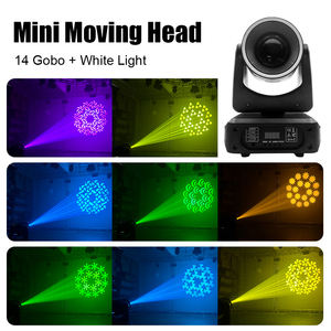 Luces de Escenario Directas de Fábrica, Cabeza Móvil LED de 160W, Tira LED RGBW, Efecto Beam, Gobo, Wash, DMX512, Luces para DJ, Bar, Discoteca, Fiesta - Product Image 2