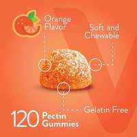 Complément alimentaire à haute teneur en vitamine C et zinc, gommes à l'acide ascorbique, soutien du système immunitaire, antioxydant, défense de la santé, saveur de fruits aux herbes