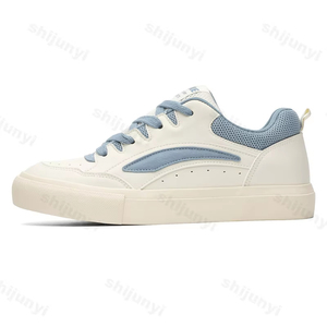 Zapatillas de Plataforma para Hombre, Primavera-Otoño 2026, Antideslizantes, Impermeables, Casuales, con Cordones Cruzados, Parte Superior de Microfibra, Entresuela Vulcanizada - Product Image 2