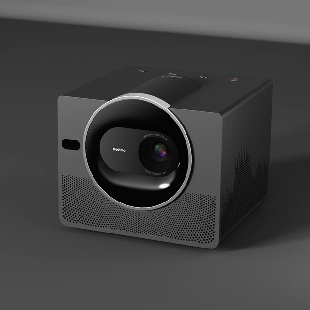 YDH-N1 Pro 4K Laser Projector 2000 Lumen DLP Display RGB Three Color 300 Inch Auto Focus Keystone Correction 2G RAM