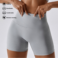 Grande taille Fitness femmes vêtements de cyclisme doux vêtements de course Shorts de fesses d'entraînement Shorts de Yoga