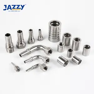 JAZZY ghiera ad incastro BSP BSPT JIC ORFS raccordo per tubo idraulico in acciaio inossidabile raccordo Banjo in metallo femmina raccordo idraulico