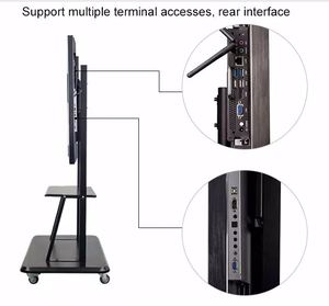 Hot Bán 55 65 75 85 86 98 110 Inch Thông Minh Bảng Tương Tác Tất Cả Trong Một PC Xách Tay Tương Tác Phẳng Bảng Điều Chỉnh Cho Giảng Dạy - Product Image 5