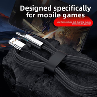 Câble de charge rapide USB-C vers USB-C tressé à 90 degrés 100W 27W 480Mbps pour jeux, téléphone, iPhone, iPad, ordinateur portable