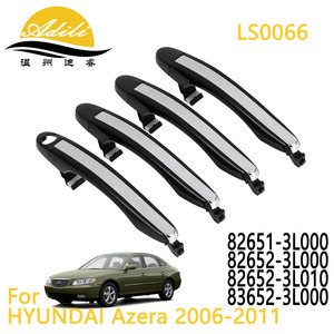 มือจับประตูอะดิลีสำหรับฮุนไดอาเซร่า 2006-2011 พลาสติกสีดำโลหะ LS0066 - Product Image 1