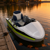 Mini jet ski électrique haute vitesse, batterie lithium, puissance 18KW, vitesse maximale 52KM/H - Planche de surf aquatique, kart à grande vitesse