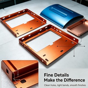 Custom Anodized Aluminum UV Printing Panel Stainless Steel Sheet Fabrication Silk Screen Metal Decorative Signage Parts