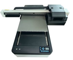 Newest 6090 UV Flatbed <strong>Printer</strong> Digital <strong>3D</strong> Printing On Glass Ceramic Tile Acrylic <strong>With</strong> Varnish - Product Image 4