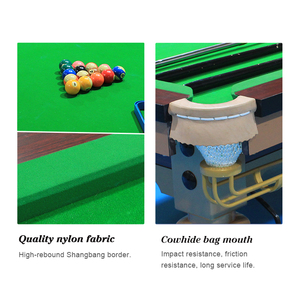 Venta al por mayor negro chino 8 bolas estilo 9 pies mesa de <span class=keywords><strong>billar</strong></span> para uso comercial o doméstico - Product Image 5