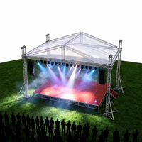 Structure d'éclairage pour DJ, Tour de truss d'éclairage, Supports d'éclairage en truss