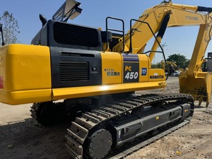 รถขุดไฮดรอลิกแบบตีนตะขาบ Komatsu PC450 มือสองจากญี่ปุ่น ขนาด 45 ตัน เหมาะสำหรับงานขุดเหมืองขนาดใหญ่ ชั่วโมงการทำงานต่ำ เหมาะสำหรับงานก่อสร้าง - Product Image 3