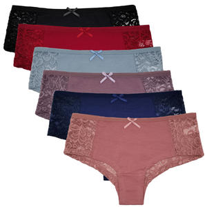 Bikini Brasiliano Sexy alla Moda con Volant, 95% <span class=keywords><strong>Cotone</strong></span> 5% Spandex, Fornitura di Fabbrica - Product Image 1