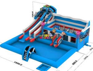 <span class=keywords><strong>Toboggan</strong></span> aquatique <span class=keywords><strong>gonflable</strong></span> en PVC de qualité commerciale pour piscines <span class=keywords><strong>hors</strong></span> <span class=keywords><strong>sol</strong></span> intérieures et extérieures - Product Image 3