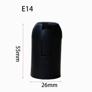 Hot Selling Industrial Black Plastic E14 <strong>Lamp</strong> Holder <strong>Lamp</strong> <strong>Socket</strong> for Lighting - Product Image 5