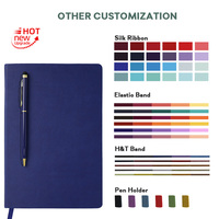 Carnet de notes professionnel en cuir PU avec logo personnalisé, différentes tailles, couverture rigide, avec stylo magnétique, carnet de notes professionnel de luxe A5