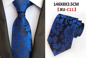 Fashion 8cm Silk Men's Floral <strong>Tie</strong> Blue <strong>Green</strong> Black Gold Color Necktie Business <strong>Wedding</strong> Party Formal Neck <strong>Ties</strong> - Product Image 6
