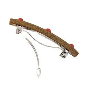 Nuevo clip de madera de sándalo estilo chino, clip para cola de caballo, clip lateral de madera de alta calidad, accesorio para el cabello estilo cheongsam, regalo. - Product Image 5