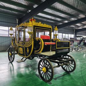 Calèche royale pour mariages et occasions spéciales – Calèche de cérémonie décorée par le fabricant - Product Image 4