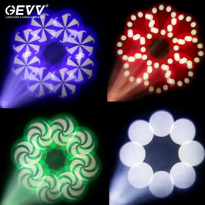Giai đoạn di chuyển ánh sáng 200W Zoom chùm tại chỗ di chuyển đầu 7 màu sắc + trắng gobo hiệu ứng câu lạc bộ đêm DJ thiết bị - Product Image 4