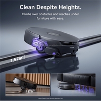 Robot Vacuum Cleaner Pintar New Narwal Flow 2 31000Pa HEPA Basah Kering Cuci Otomatis Pel AI Pengenal Objek Pengosongan Otomatis