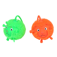 KEHUI Vente directe d'usine, petit ballon lion lumineux en TPR, jouet anti-stress pour enfants, jouet promotionnel, ballon gonflable