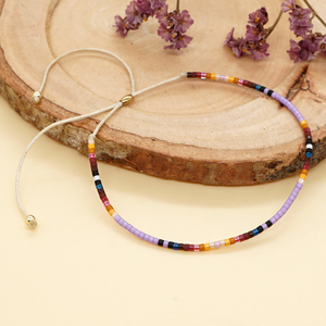 Hot Selling Gnext Beach Jewelry Bohemian Handmade Adjustable <b>String</b> Miyuki Colorful Seed Beads <b>Bracelet</b> Anniversary Gifts Unisex - Product Image 4