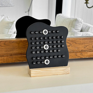 Nouveau Calendrier Créatif Simple et Tendance pour Décoration de Salon, Chambre ou <span class=keywords><strong>Chevet</strong></span> – Ornement de Bureau Moderne - Product Image 6