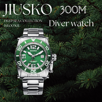 Fabricant de montres Dropshipping 300M Deep Sea Vintage Diver Watch Haute qualité Luxe Sport nh35 Watch300m Montre étanche