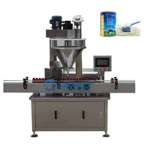 Powder Filling Sealing Washing And Capping Machine For Small Businesses Filling And Capping Machine Production Line