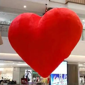 <span class=keywords><strong>Alerte</strong></span> Best-seller : Décorations gonflables <span class=keywords><strong>en</strong></span> forme de cœur avec logo, motifs de dessins animés <span class=keywords><strong>en</strong></span> forme de cœur <span class=keywords><strong>rouge</strong></span>, code d'amour qui fait battre les cœurs - Product Image 1