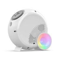 Projecteur de Galaxie Étoile de Lune Chambre d'Enfant 17 Lumières Colorées RGB Veilleuse 15 Bruits Blancs USB Étoiles Planètes Galaxie Lampe de Projection