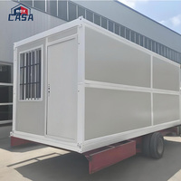 Conteneur d'installation rapide standard Maison préfabriquée Garages pliables mobiles pratiques Carports Entrepôt extérieur