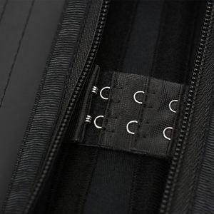 卸売売れ筋女性ショートトルソアンダーバストシェイパーラテックスラバーコルセットジップウエストトレーナー25スチールボーンショートトルソ用 - Product Image 5