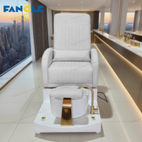 Nouveau design de luxe pour le massage des mains, les ongles, spa, pédicure, fauteuil de massage électrique des pieds, spa, pédicure