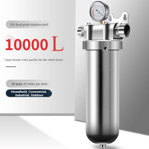 Offre Spéciale <span class=keywords><strong>purificateur</strong></span> d'eau avant à boucle en acier inoxydable de 10 tonnes système de filtre chaud et froid ménage à haut débit pour une utilisation en extérieur - Product Image 1