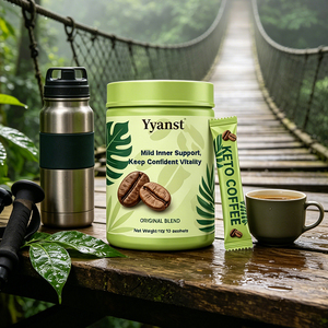 Café Instantáneo Keto Original Blend con Soporte Interno Suave para Mantener la Vitalidad y la Confianza, Ideal para el Desayuno, el Gimnasio, la Oficina y el Consumo Diario, 10g*10 - Product Image 2