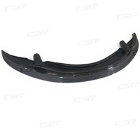 Becquet avant en fibre de carbone poli personnalisé pour E90 E92 E93 M3, accessoires de carrosserie