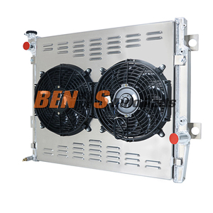 Ventilador de cubierta de radiador de 2 filas BENOS para Toyota <span class=keywords><strong>4Runner</strong></span> Lexus GX470 <span class=keywords><strong>V8</strong></span> 4.7L <span class=keywords><strong>2008</strong></span> 2003-2009 - Product Image 2