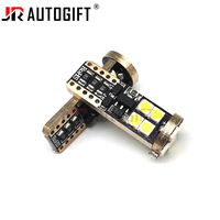 Haute qualité T10 CANBUS 3030 12SMD LED blanc jaune voiture côté feu arrière ampoule sans erreur W5W 194 168 12V-50V rouge vert bleu